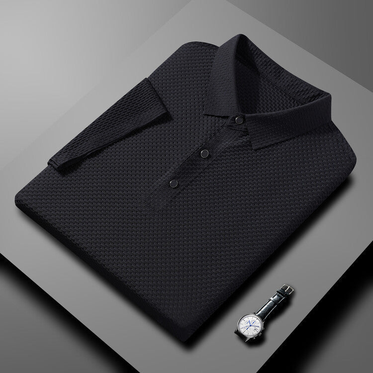 SAMATO™ | Luxe herenpoloshirt met ademende stof