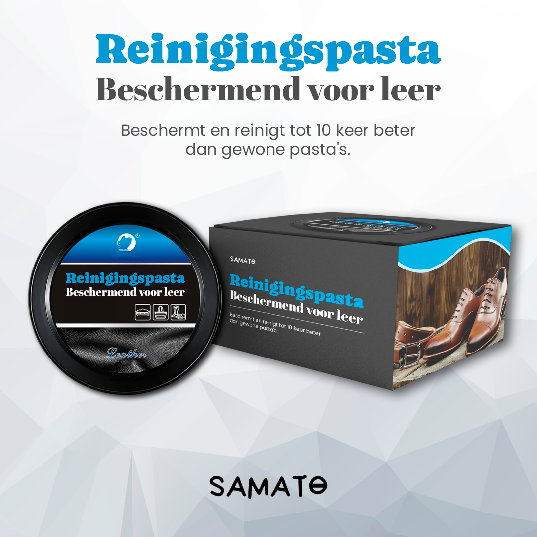 Samato | Leder beschermende reinigingspasta